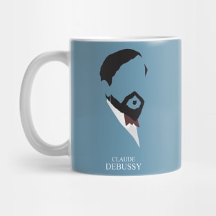 Claude Debussy - Minimalist Portrait Mug